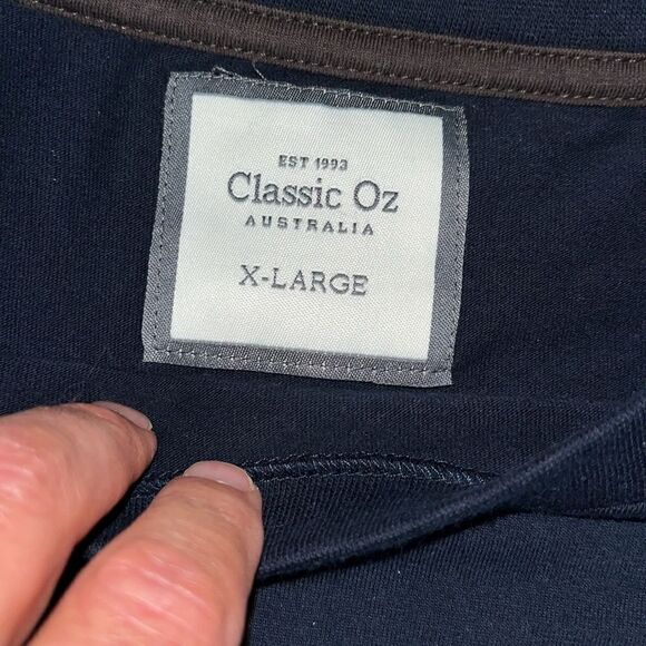 Classic OZ Blue Import Cotton Australian Australia Great Barrier Reef T shirt XL - Picture 3 of 3